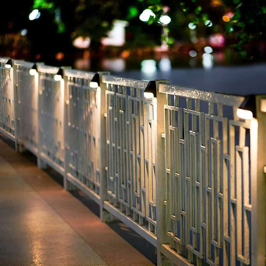 Waterproof Garden landscape Deck Solar Step lights 2