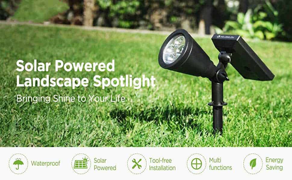 outdoor solar spot light for landscape lighting