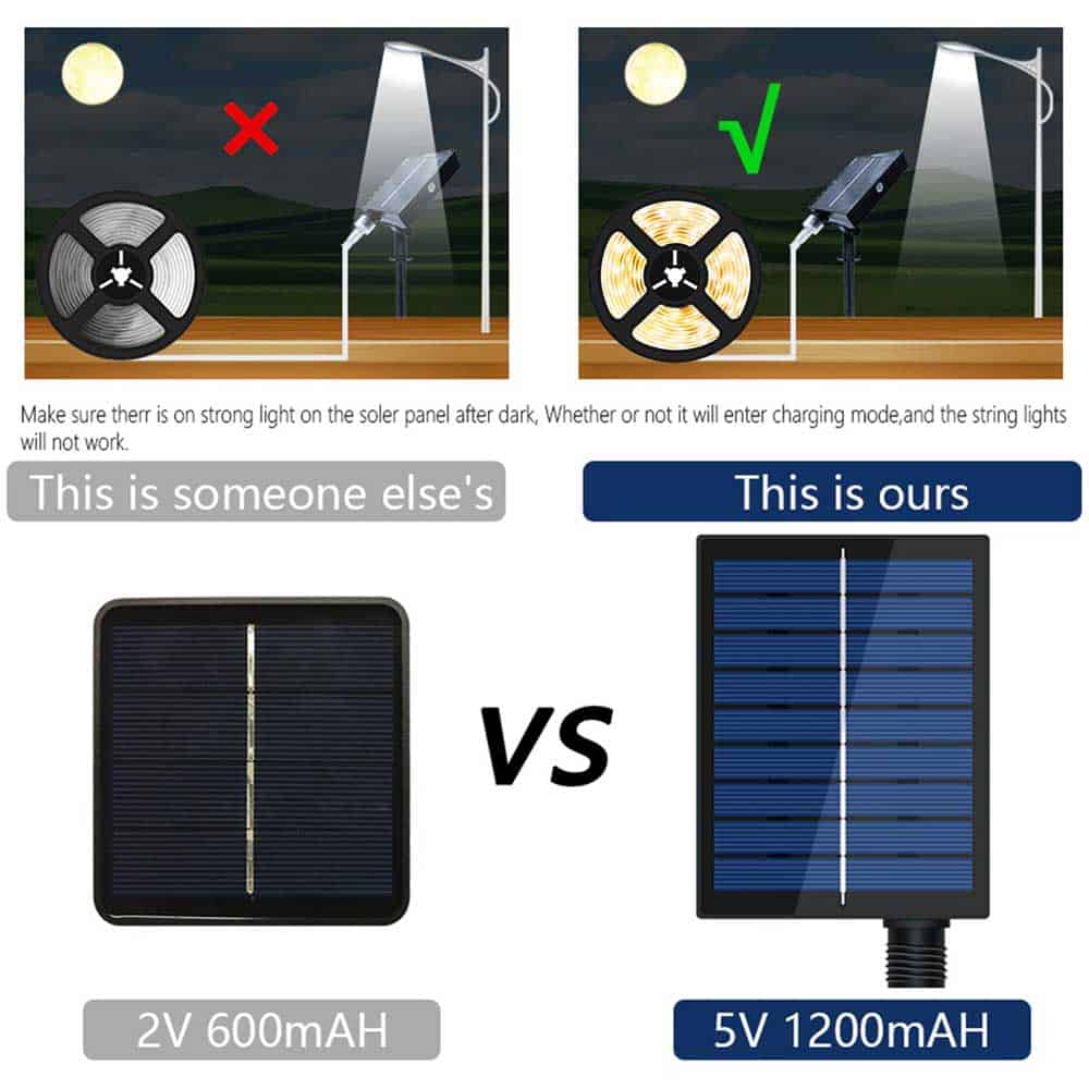 Solar strip light 6