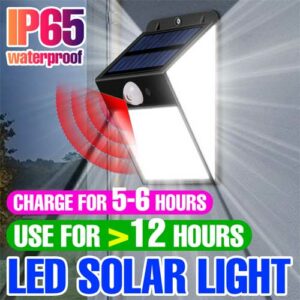 158 led solar motion sensor light 1